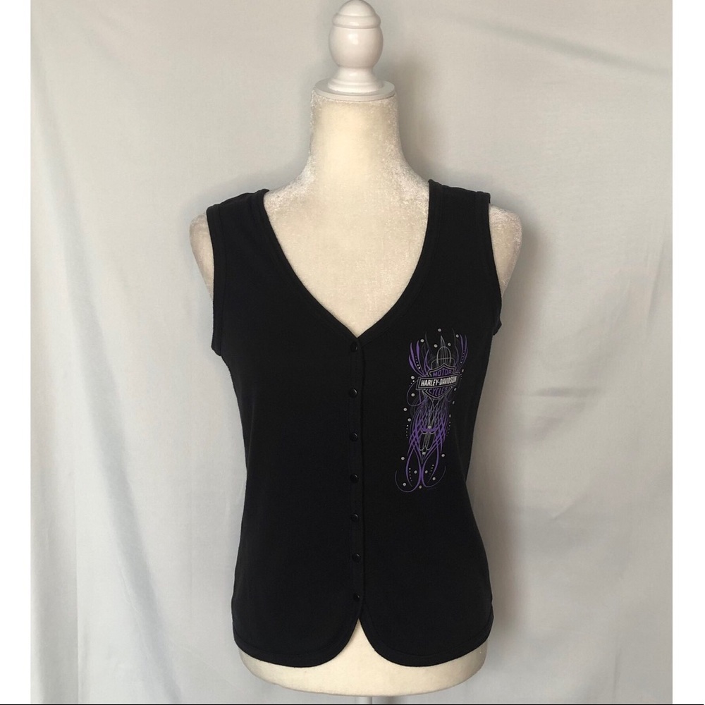 Harley-Davidson Snap Front Tank Top - St. Louis